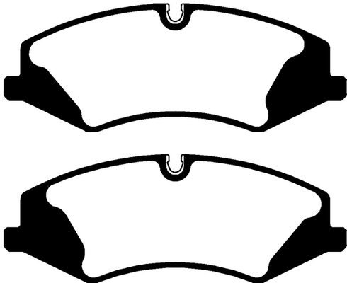 Brake Pad Set, disc brake (PLU2021)