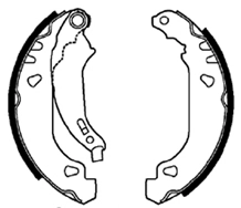 Brake Shoe Set (ABS3482)