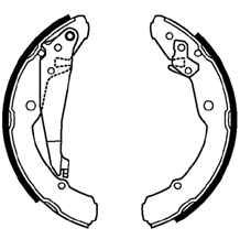 Brake Shoe Set (ABS3688)
