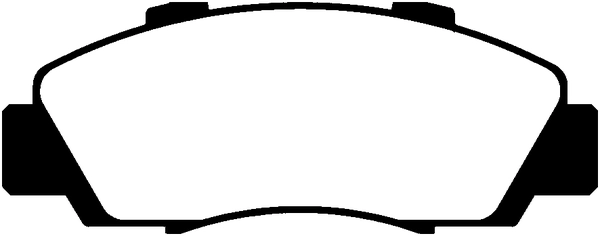 Brake Pad Set, disc brake (PLU905)