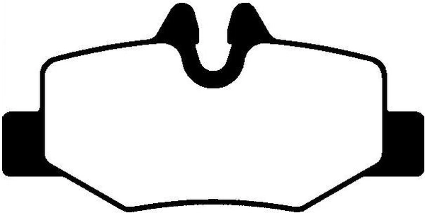 Brake Pad Set, disc brake (PLU1187)