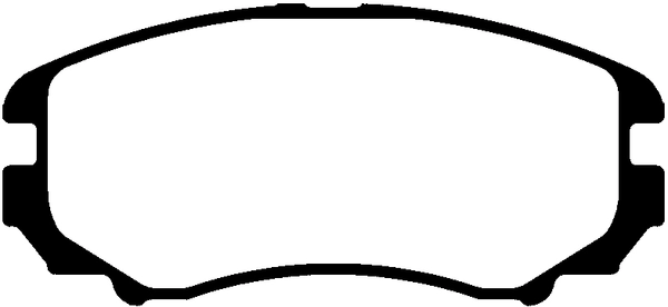Brake Pad Set, disc brake (PLU1123)