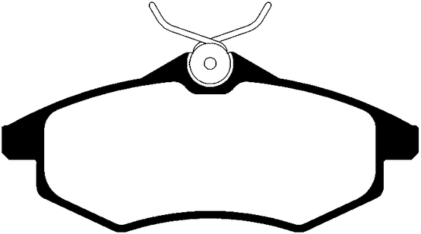 Brake Pad Set, disc brake (PLU3860)