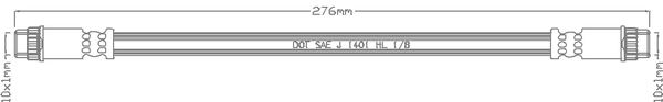 Brake Hose (ABH1012)