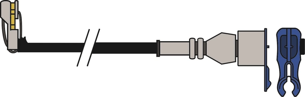 Warning Contact, brake pad wear (AWL328)