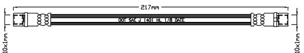 Brake Hose (ABH1057)