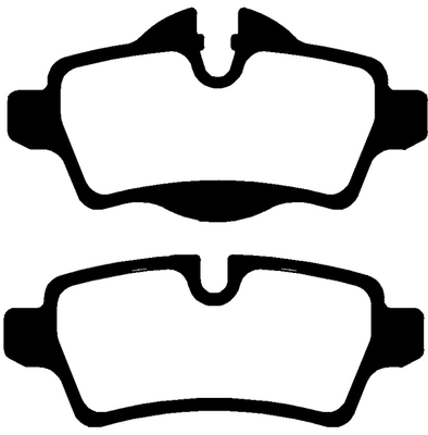 Brake Pad Set, disc brake (PLU1367)