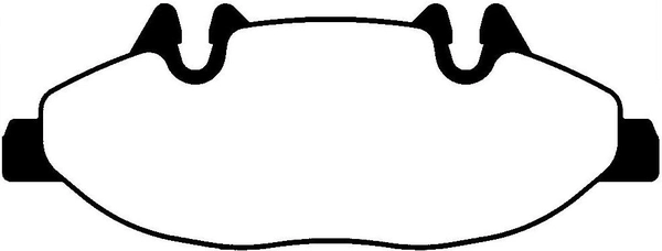 Brake Pad Set, disc brake (PLU1138)