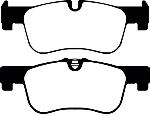 Brake Pad Set, disc brake (PLU2214)