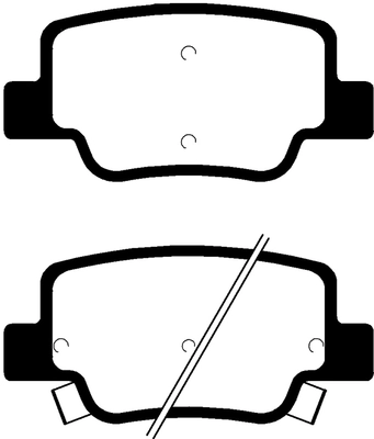 Brake Pad Set, disc brake (PLU2146)
