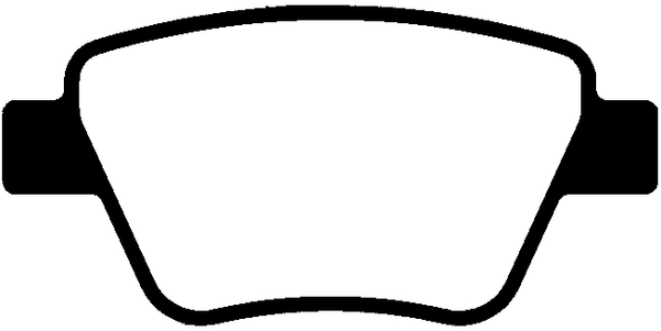 Brake Pad Set, disc brake (PLU2081)