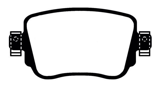 Brake Pad Set, disc brake (PLU2402)