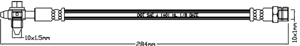 Brake Hose (ABH1195)