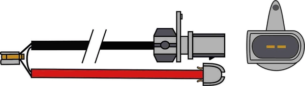 Warning Contact, brake pad wear (AWL291)
