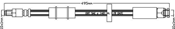 Brake Hose (ABH1134)