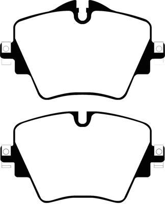 Brake Pad Set, disc brake (PLU2335)