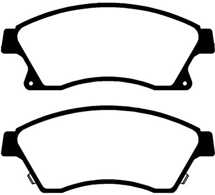 Brake Pad Set, disc brake (PLU2032)