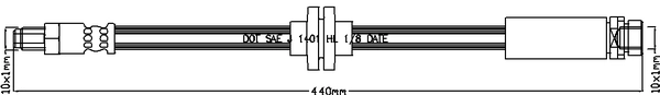 Brake Hose (ABH1201)