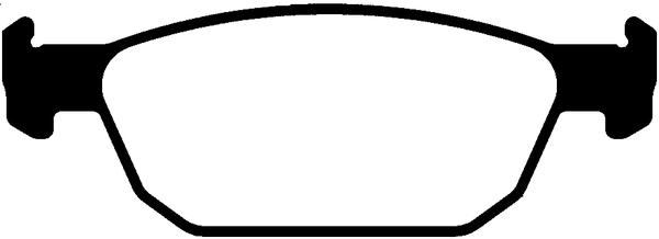Brake Pad Set, disc brake (PLU2037)