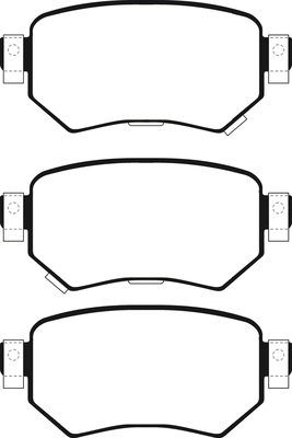 Brake Pad Set, disc brake (PLU2359)