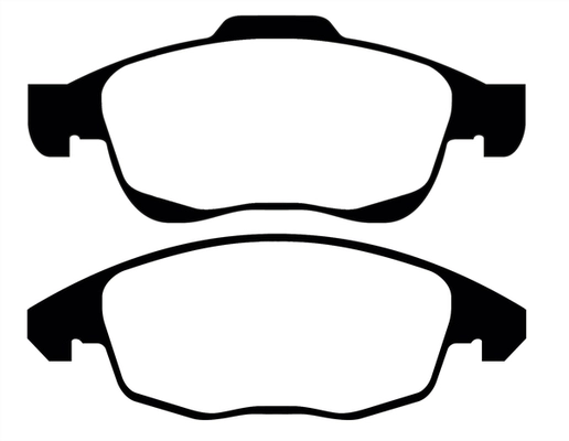 Brake Pad Set, disc brake (PLU1281)