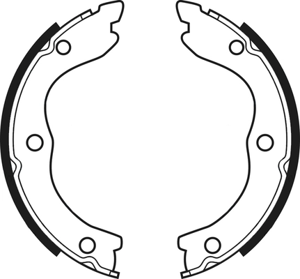Brake Shoe Set (ABS4081)