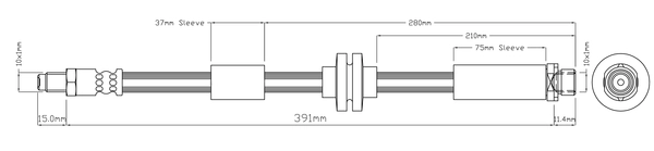 Brake Hose (ABH1422)