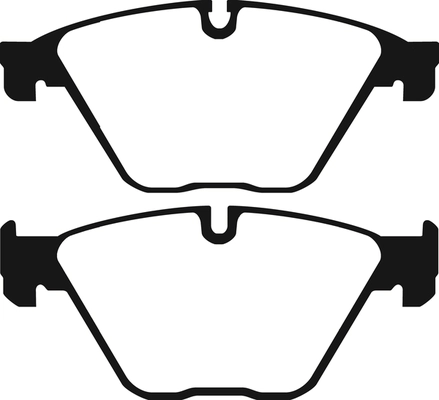 Brake Pad Set, disc brake (PLU2124)