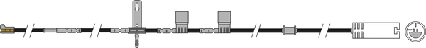 Warning Contact, brake pad wear (AWL282)