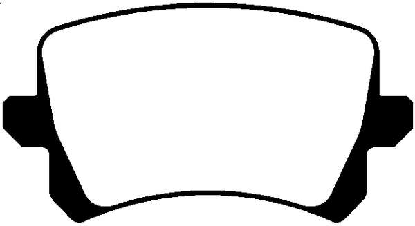 Brake Pad Set, disc brake (PLU2042)