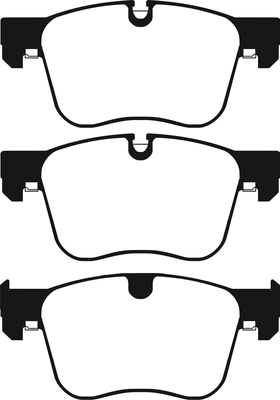 Brake Pad Set, disc brake (PLU4623)