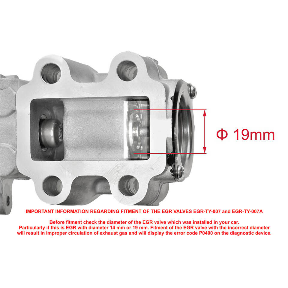 EGR valve, exhaust control