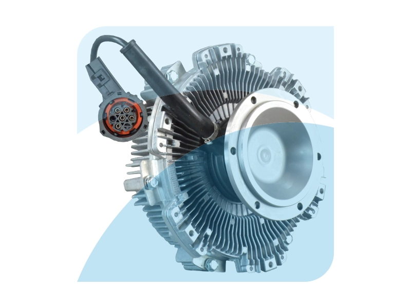 Clutch, radiator fan