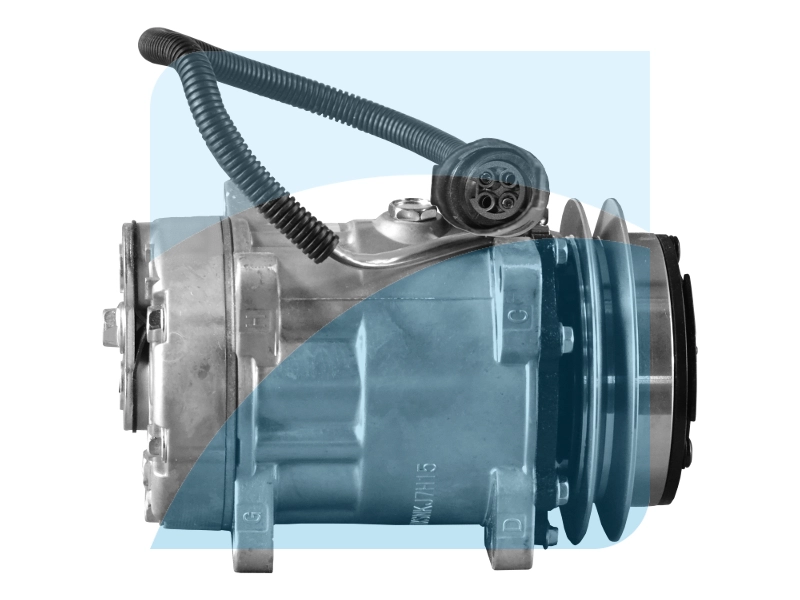 Compressor, air conditioning