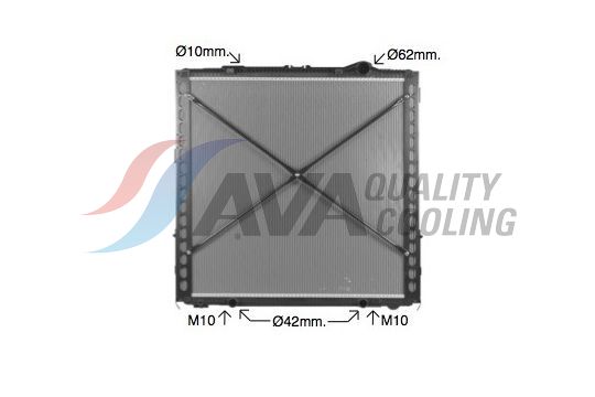 Radiator, engine cooling (10011023)