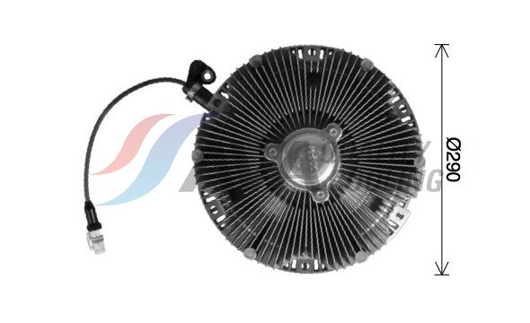 Clutch, radiator fan (61031023)