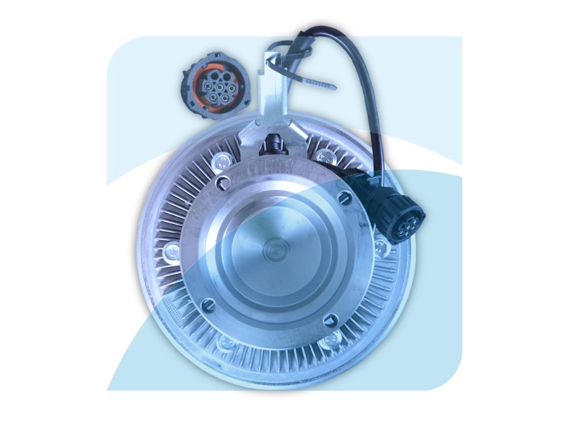 Clutch, radiator fan