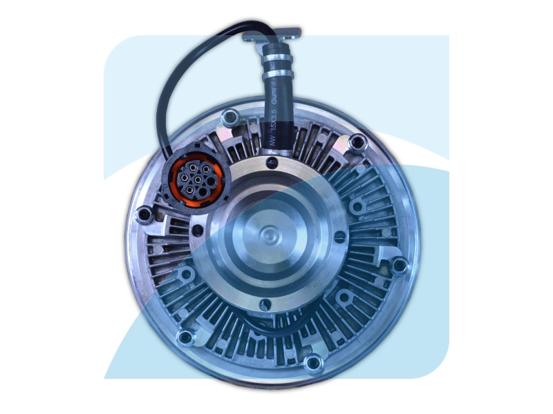 Clutch, radiator fan