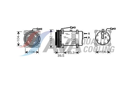 Compressor, air conditioning (45041004)