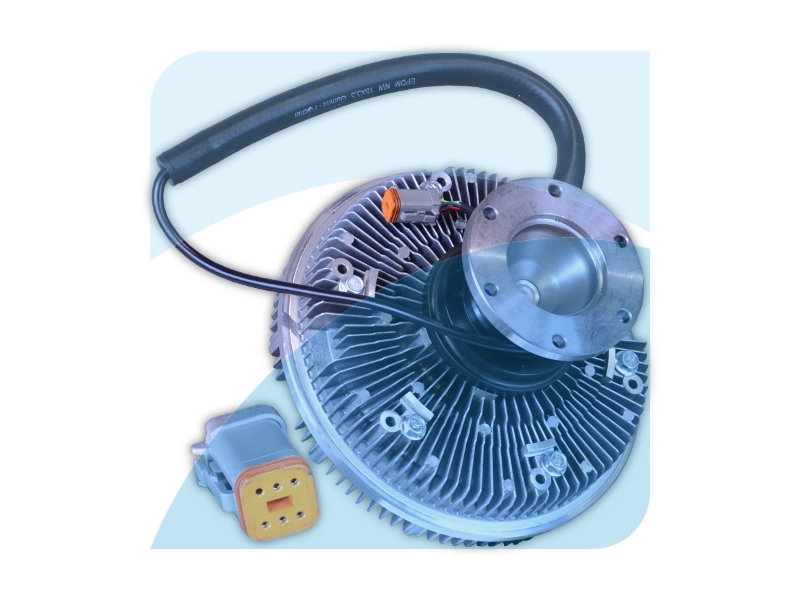 Clutch, radiator fan