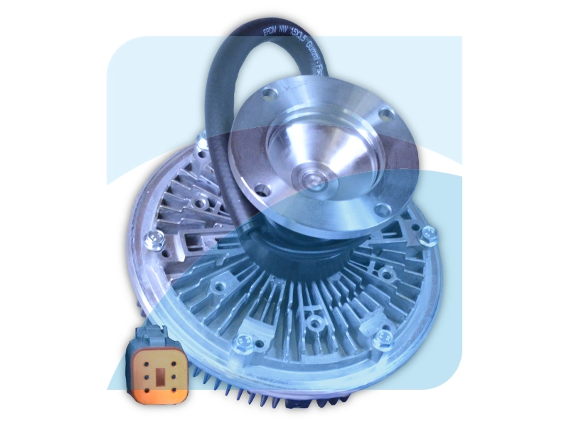 Clutch, radiator fan