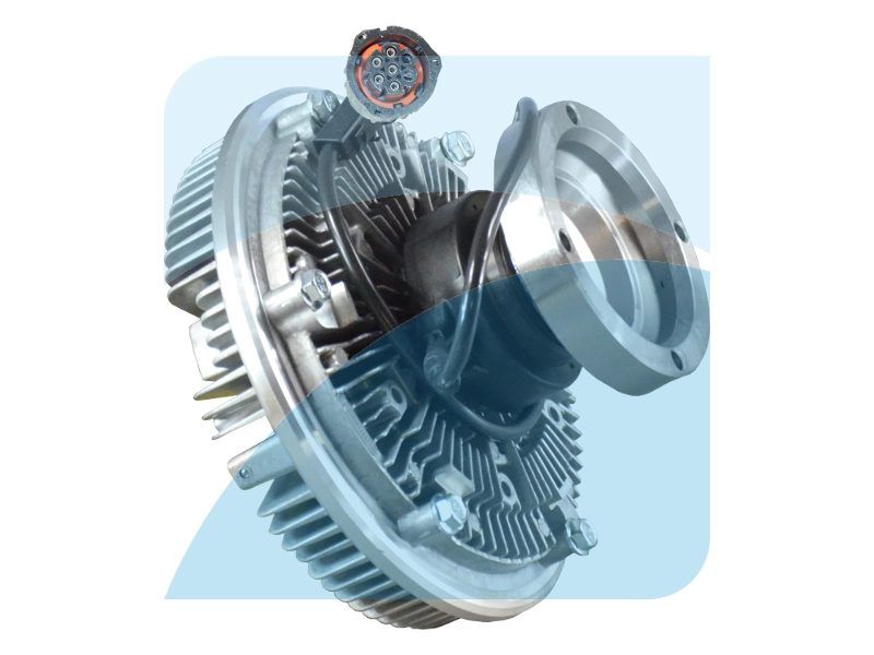 Clutch, radiator fan