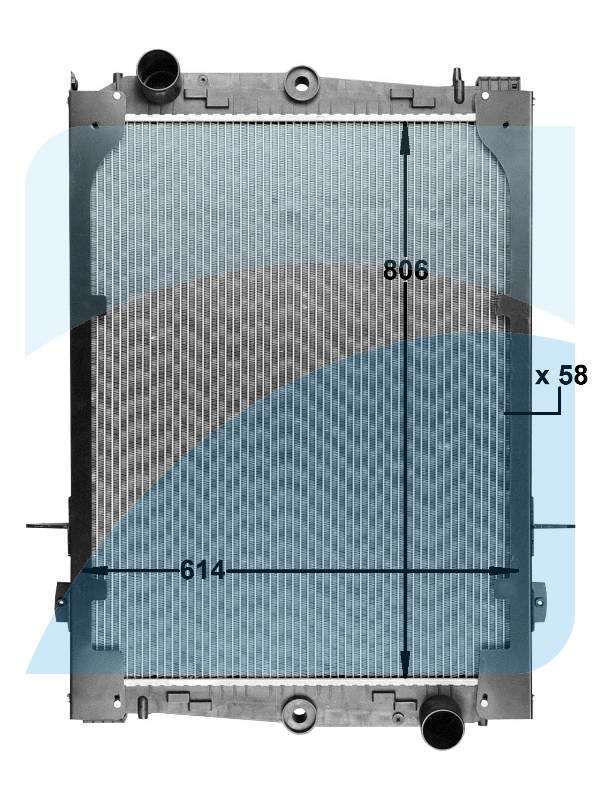 Radiator, engine cooling (10011010)