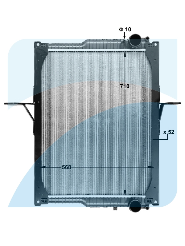Radiator, engine cooling (10041028)