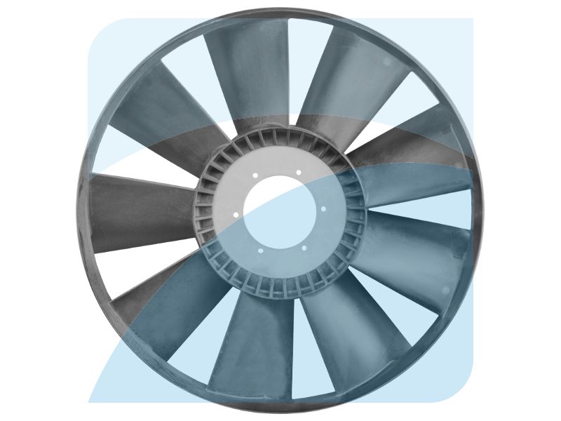 Fan Wheel, engine cooling (62031003)