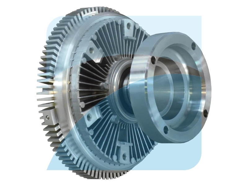 Clutch, radiator fan