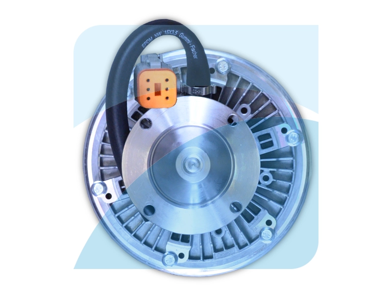 Clutch, radiator fan