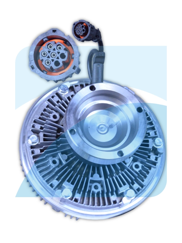 Clutch, radiator fan