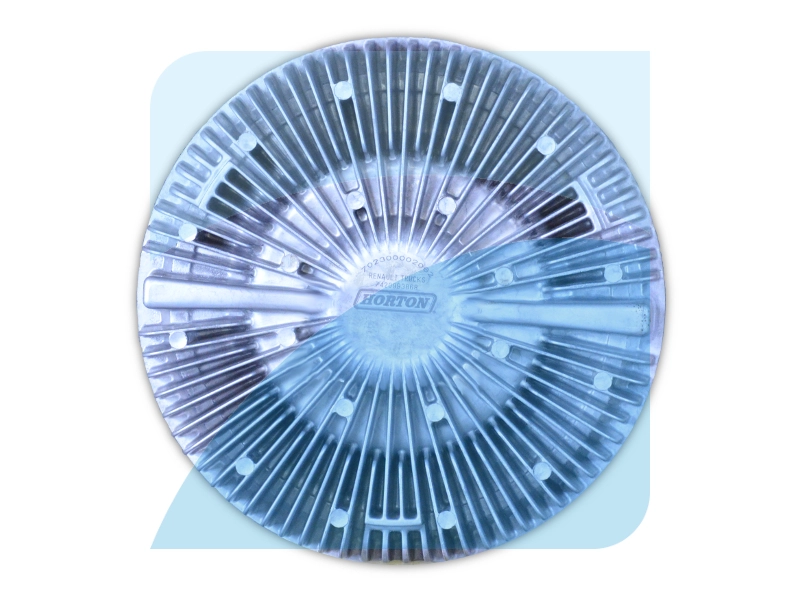 Clutch, radiator fan