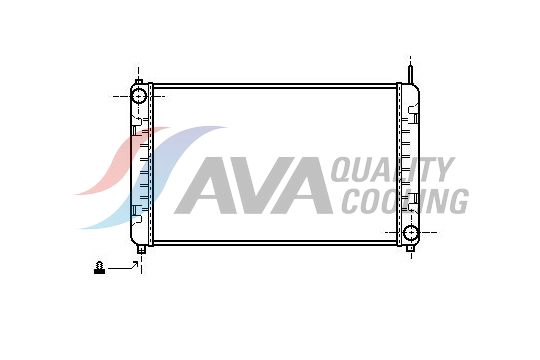 Radiator, engine cooling (10033068)